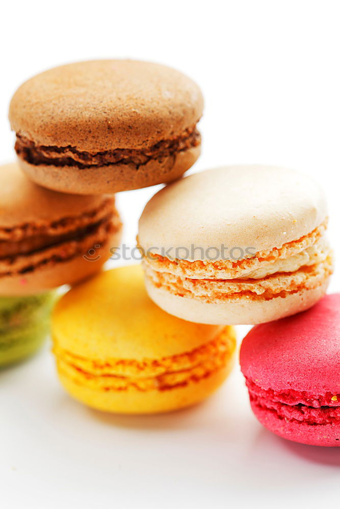 Similar – Image, Stock Photo Colorful macarons Macaron