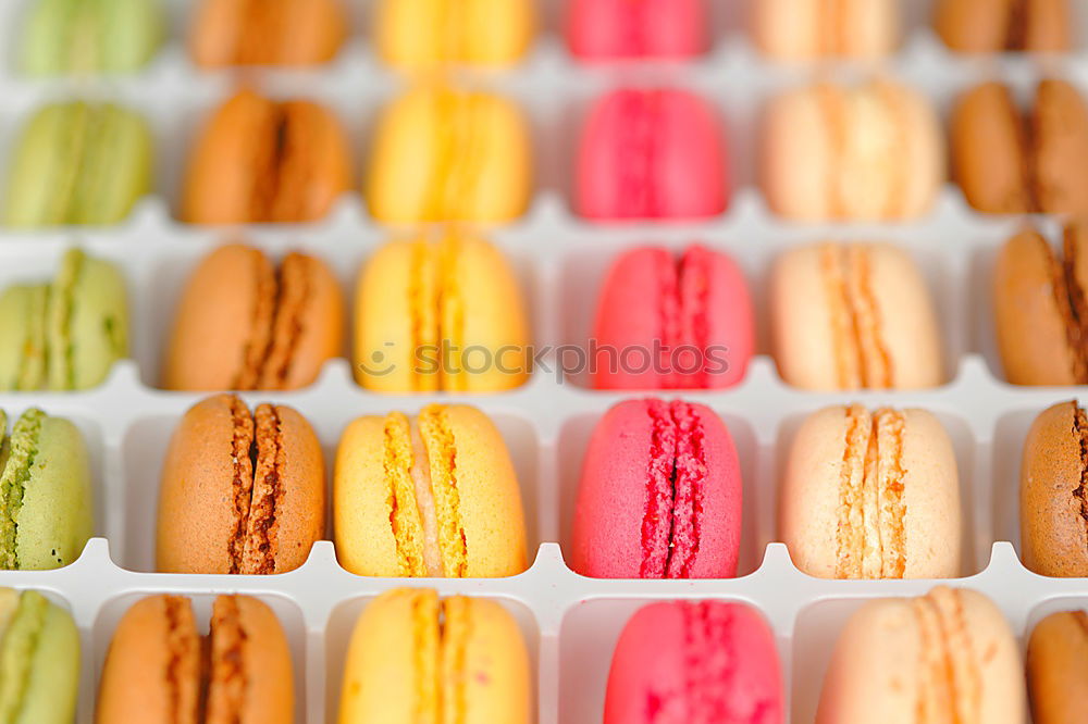 Similar – Multicolored biscuits macarons