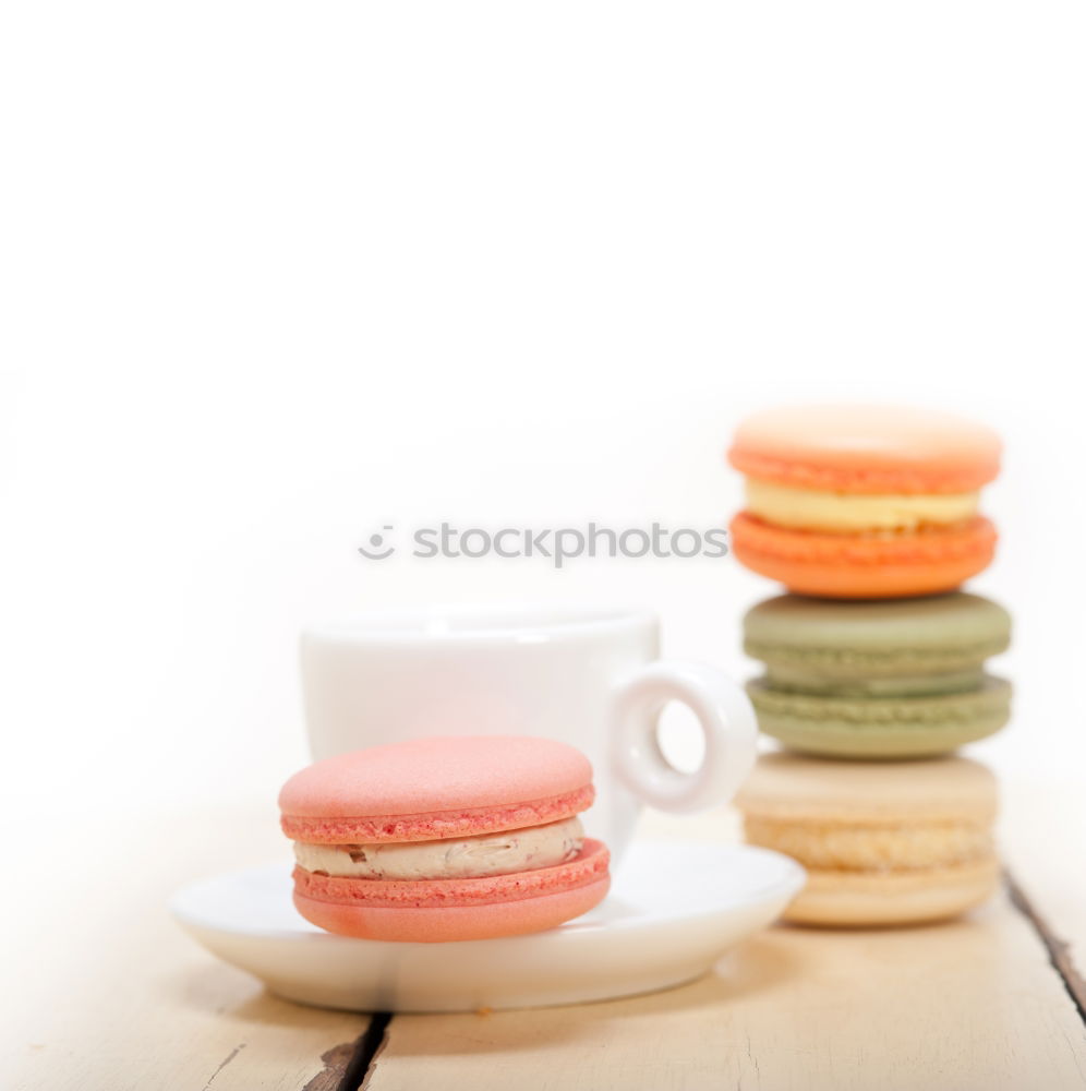 Similar – Almond biscuit macaron in a mug