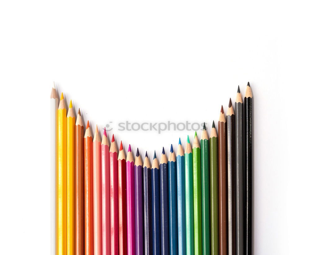Similar – Image, Stock Photo Red pencil standing out. Leadership business concept