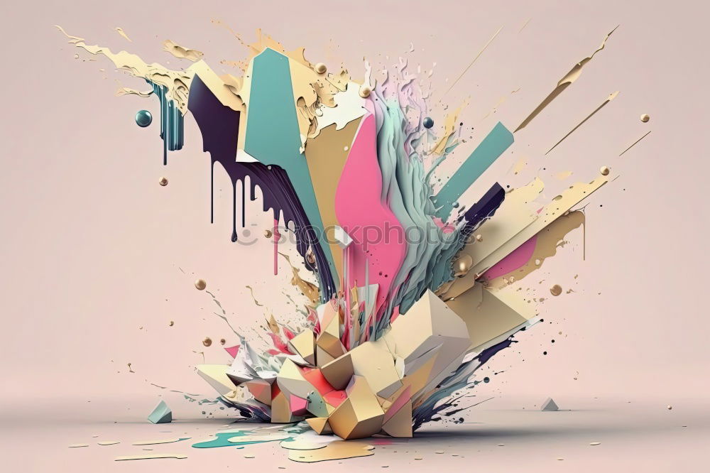 Similar – Mix of colorful paint