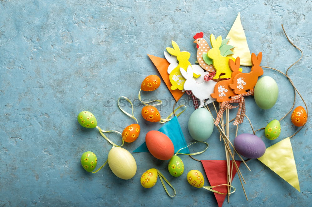 Similar – Easter eggs Yellow Orange