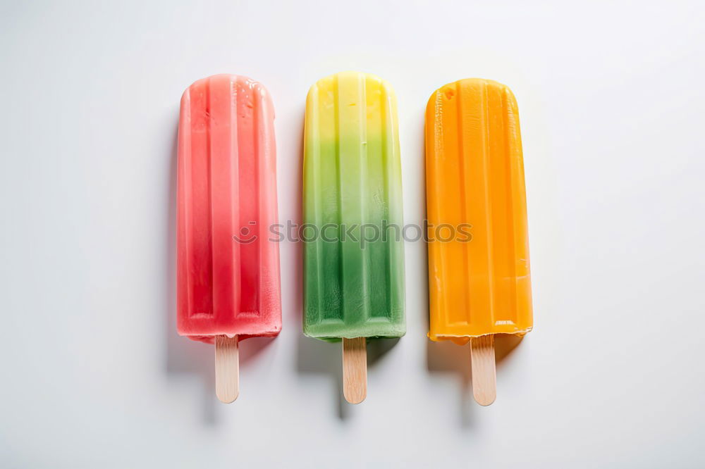 Similar – Pineapple ice cream on a stick