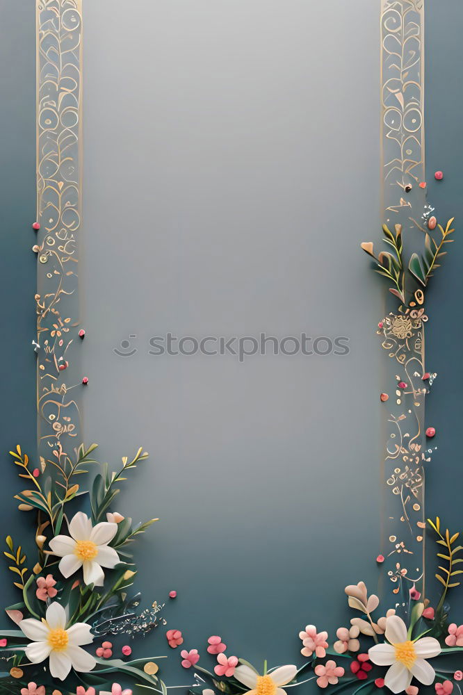 Similar – Tree blossoms on rustic background , Frame