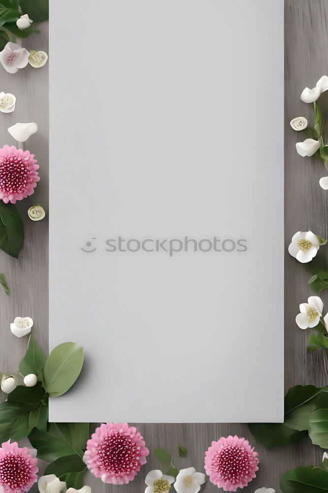 Similar – Image, Stock Photo Tablet PC with blank screen on pink background