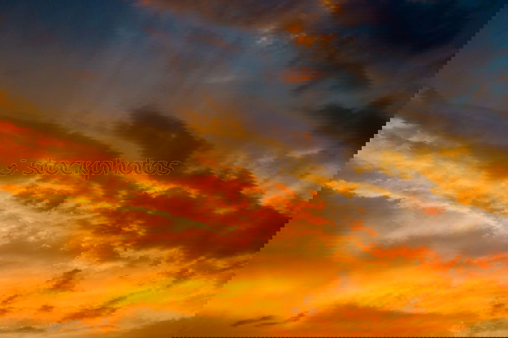 Similar – Image, Stock Photo Picturesque view of sun above ocean