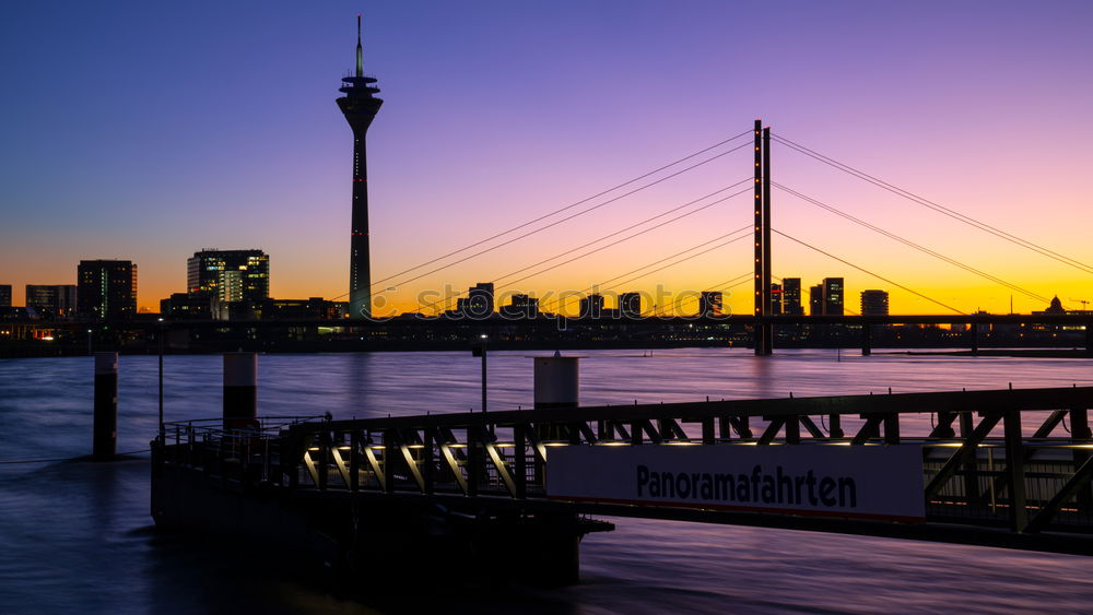 Similar – Düsseldorf Summer Evening