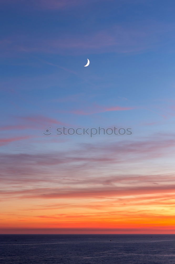 Similar – Image, Stock Photo Times of the waxing moon