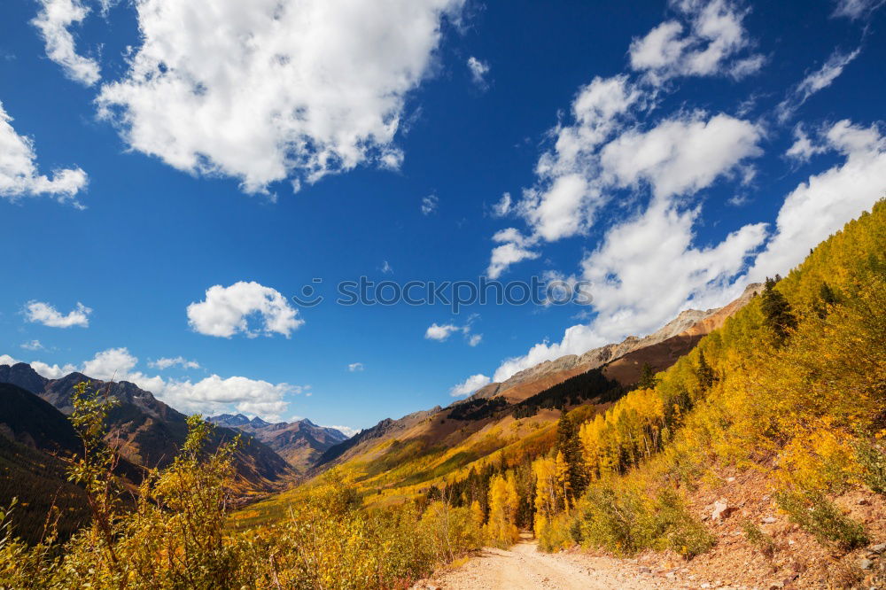 Similar – Panorama at the Findel Glacier Zermatt