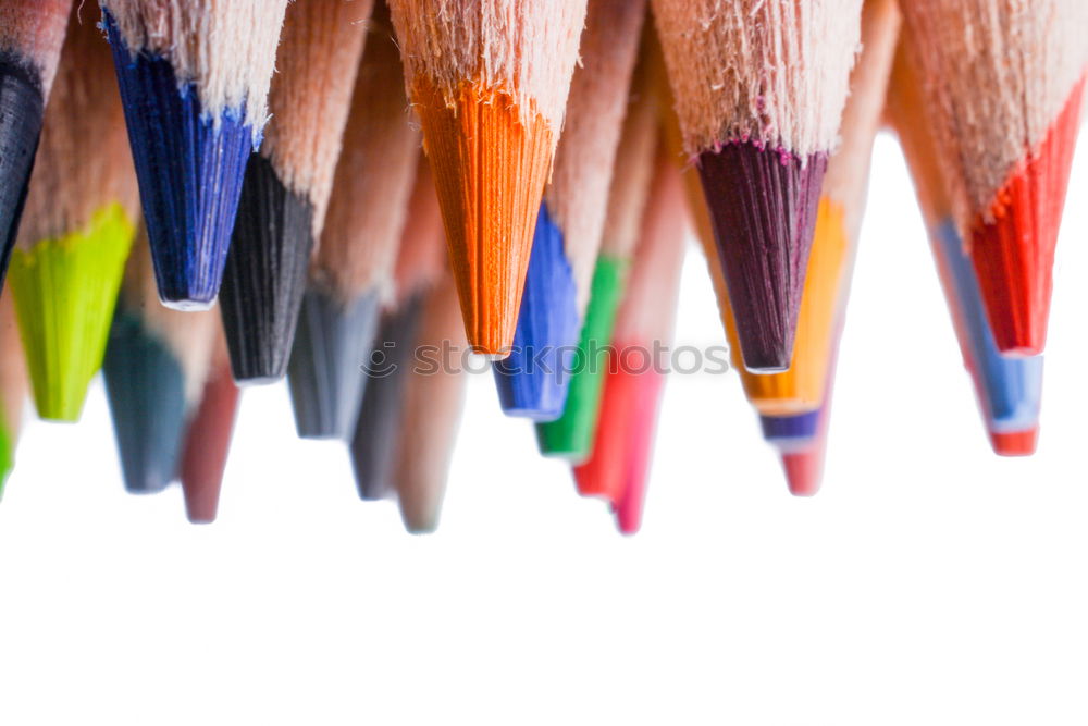 Similar – Color pencils set, row wooden color pencils isolated on white background. colored pencils for drawing. copy space