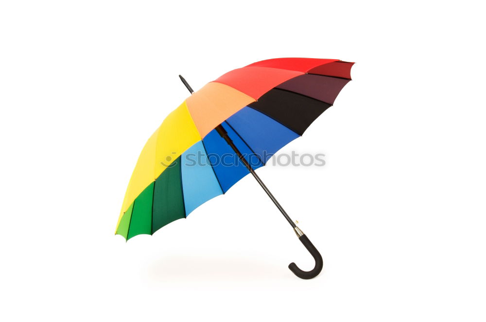 Similar – Image, Stock Photo Rainbow Parasol