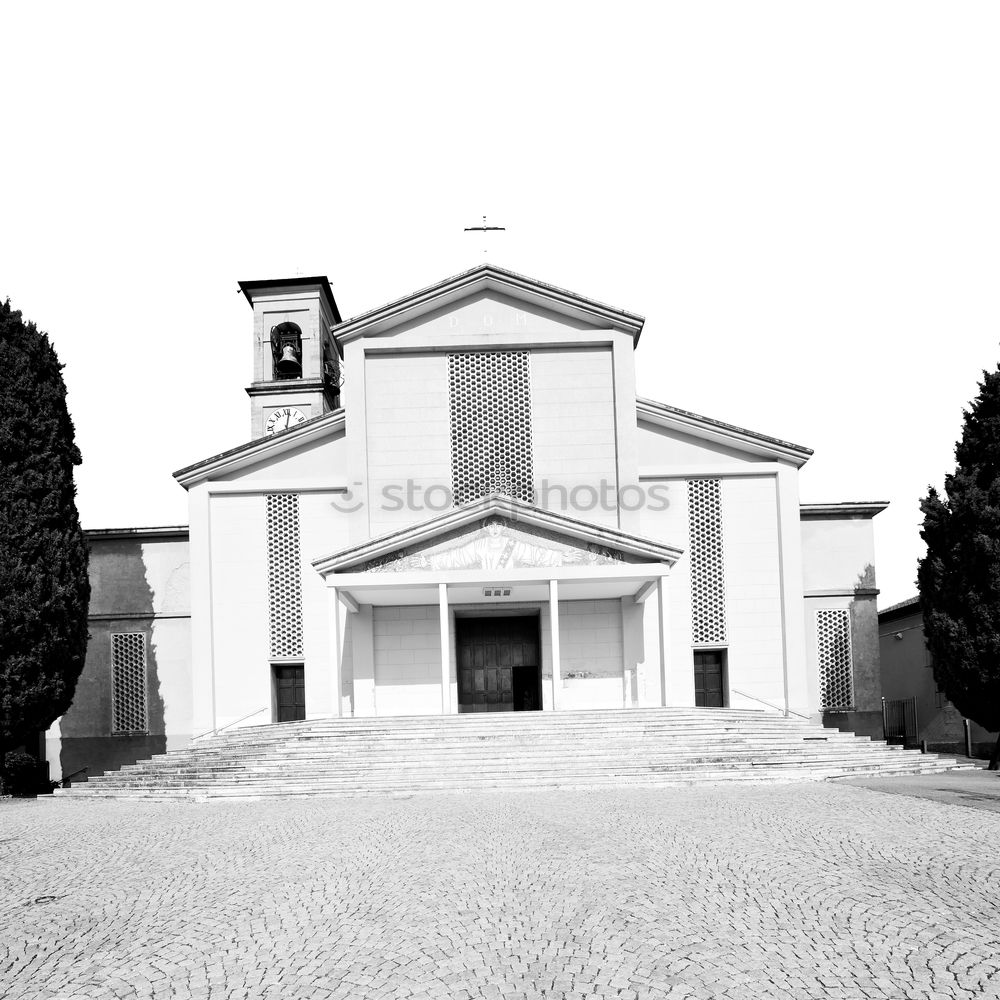 Similar – Image, Stock Photo column old architecture in italy europe milan