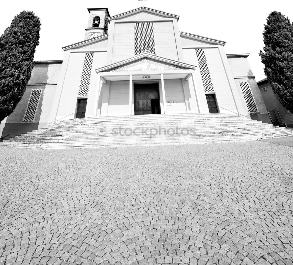 Similar – Image, Stock Photo column old architecture in italy europe milan