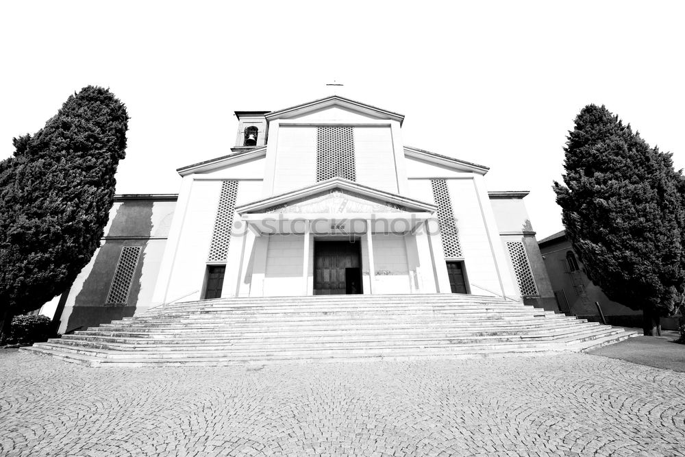 Similar – Image, Stock Photo column old architecture in italy europe milan