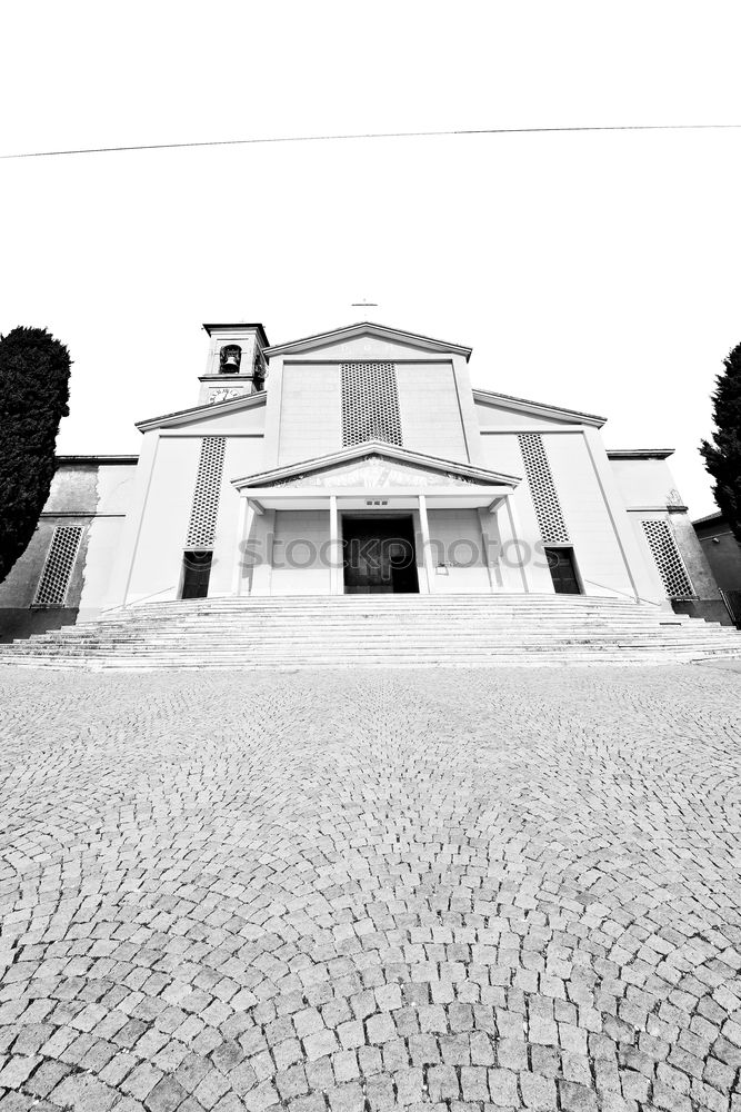 Similar – Image, Stock Photo column old architecture in italy europe milan