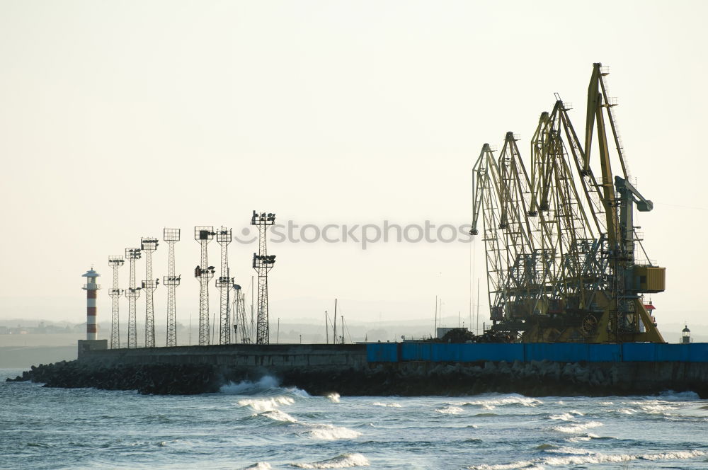 Similar – Port of Hamburg Industry