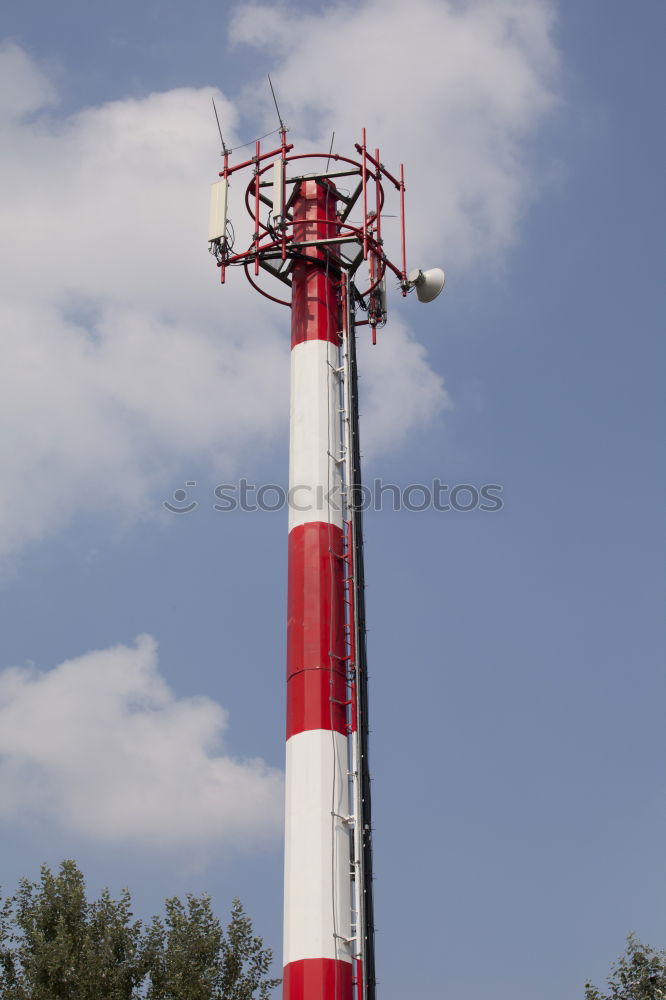 Similar – Fernsehturm und Laterne