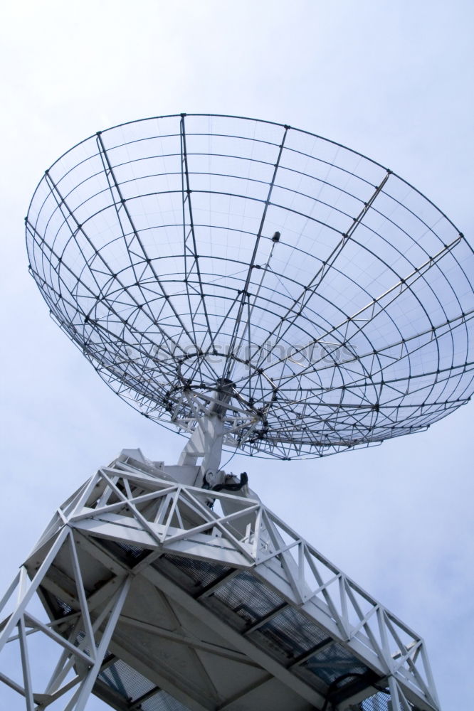 Similar – Image, Stock Photo Sat bowls Clouds Media