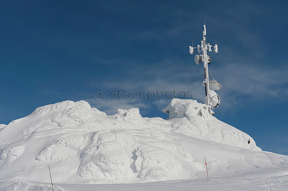 Similar – Image, Stock Photo The summit of observation