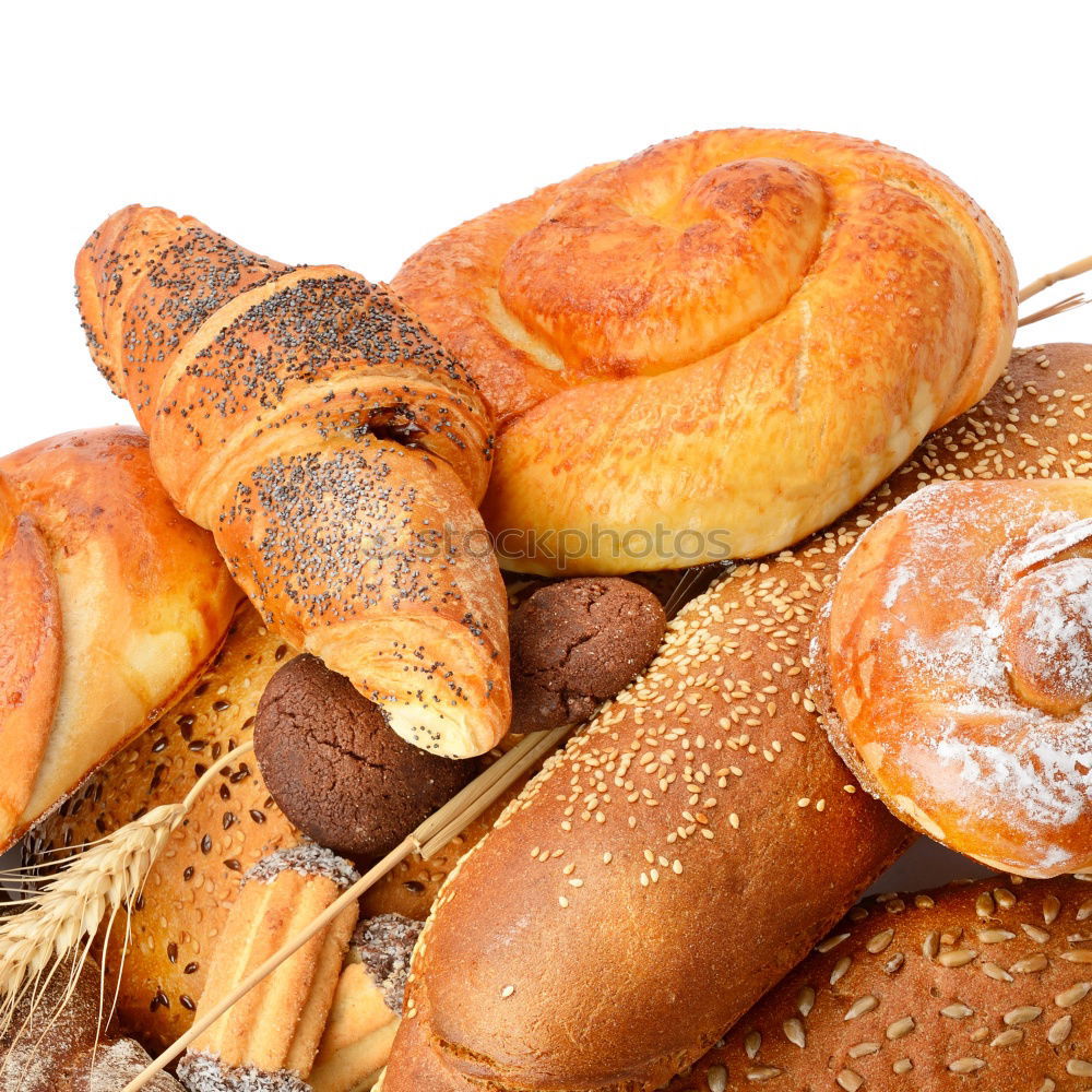 Similar – Many mixed breads and rolls.