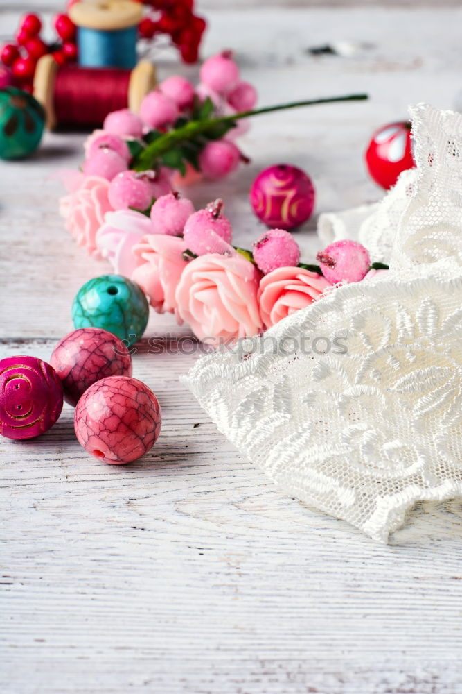 Similar – Image, Stock Photo christmas place setting and aquamarine and gold colors