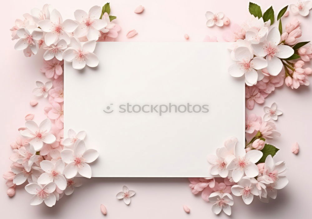 Similar – Image, Stock Photo floral greeting Plant Tree