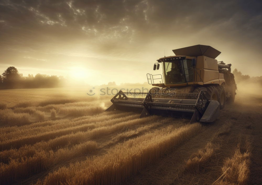 Similar – Foto Bild Heuwagen Sommer Stroh Gras