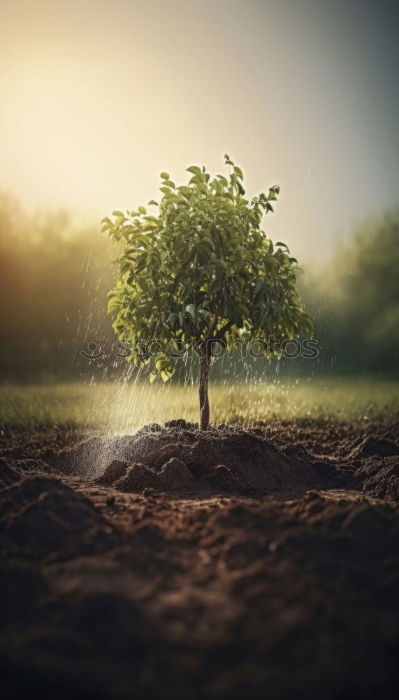 Similar – Image, Stock Photo hand holding leaves in spring or summer season