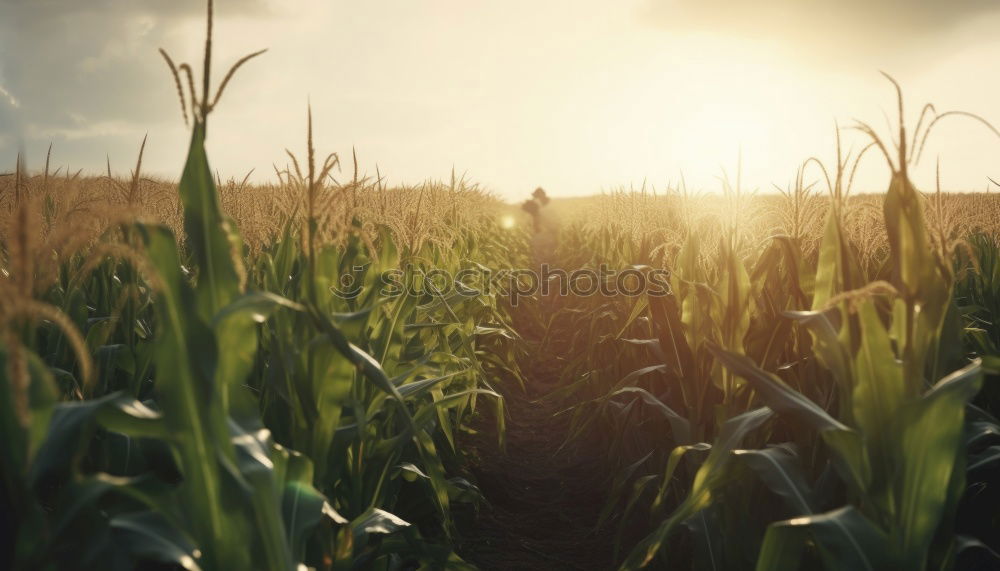 Similar – Image, Stock Photo Man with guitar on field