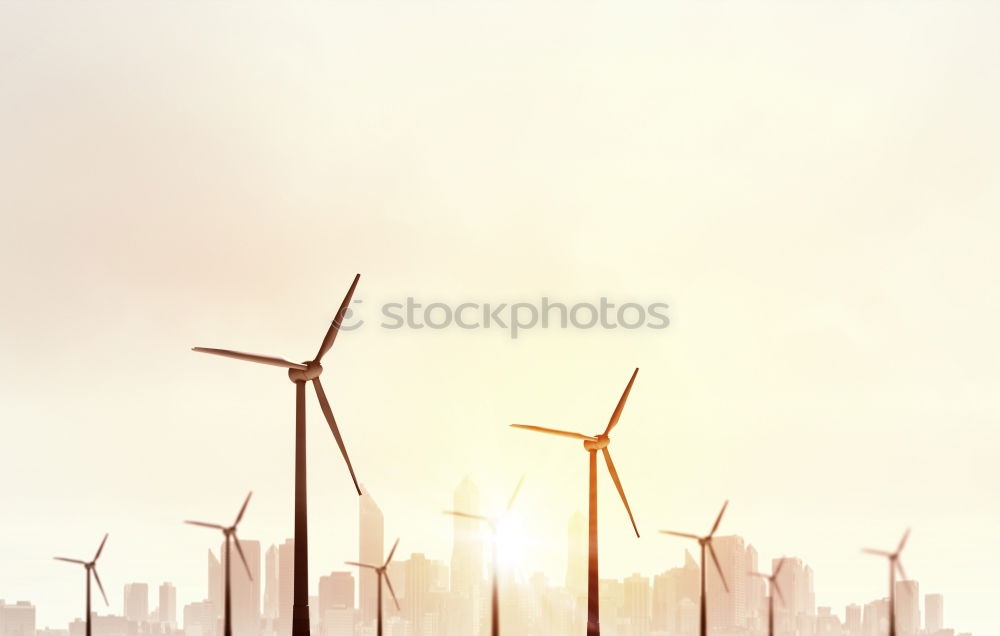 Similar – Image, Stock Photo Eva Tree Wind energy plant