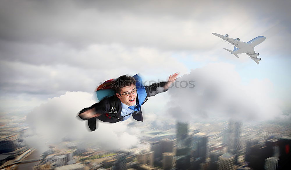 Similar – Image, Stock Photo Fligh High!!! Screamo