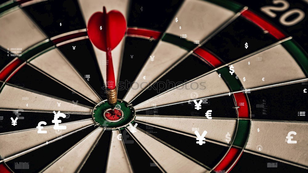 Similar – LÖCHERN Darts Spielen