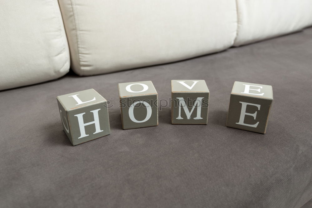 Similar – Image, Stock Photo Lightbox with the words “home sweet home”