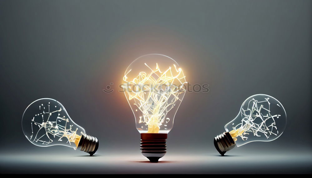 Similar – Image, Stock Photo Vintage incandescent Edison type bulbs