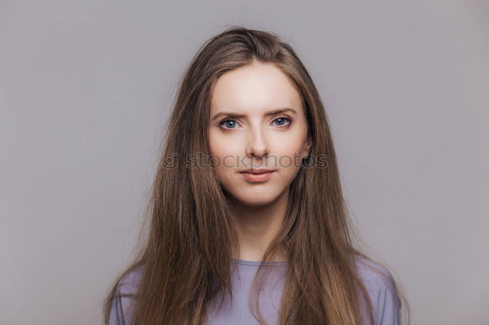 Similar – Image, Stock Photo Portrait of a young, smiling woman