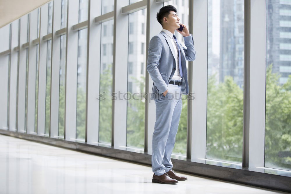 Similar – business man working in his company