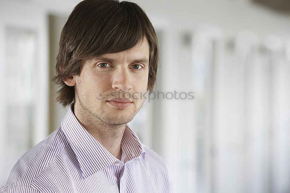 Similar – passport photo Man Fellow