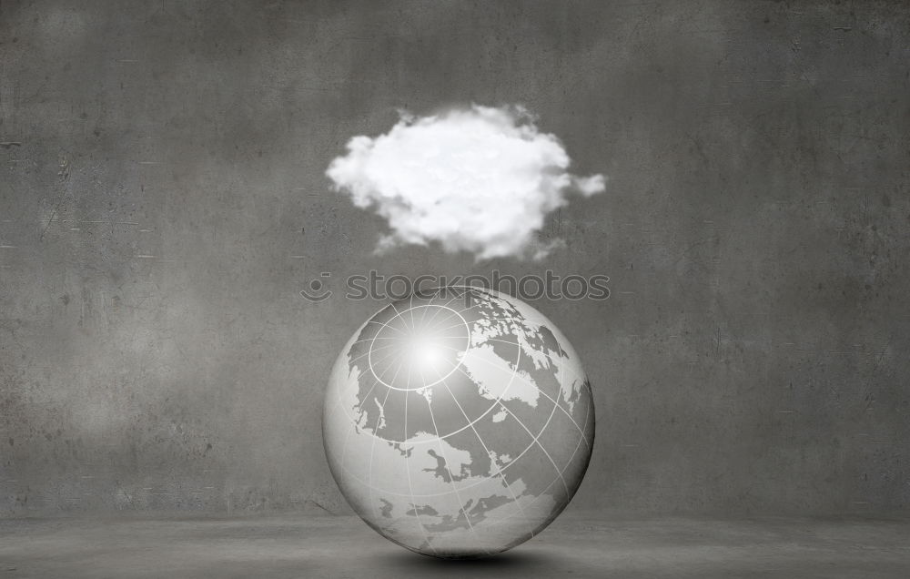 Similar – Hand holding cotton candy in front of wooden wall