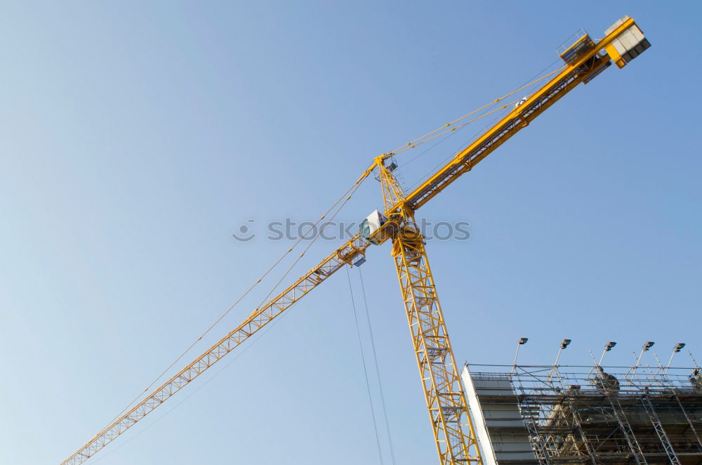 Similar – Mirroring cranes Crane