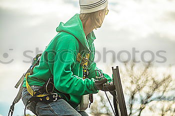 Similar – Foto Bild Auf geht’s Mensch maskulin