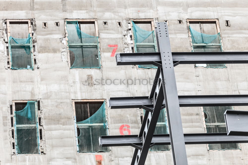 Similar – Image, Stock Photo Scaffold on work in progress