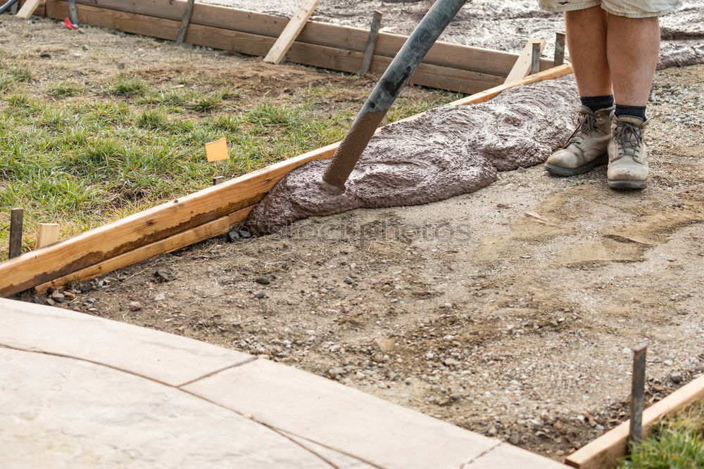 Similar – Image, Stock Photo flatten Garden Profession