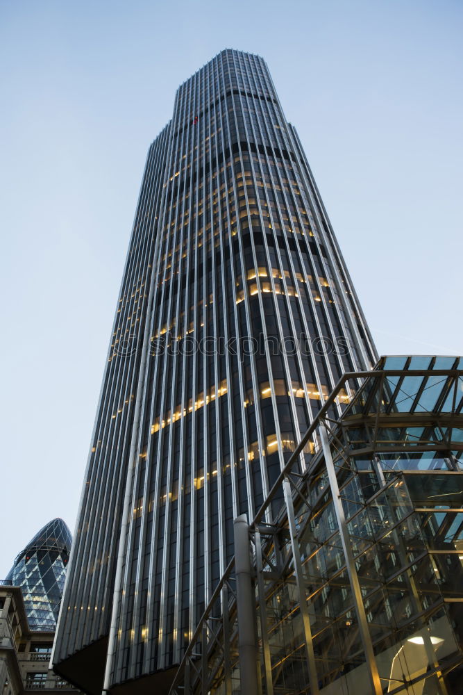 Similar – Image, Stock Photo Financial twilight hour, Frankfurt, Germany, 2016