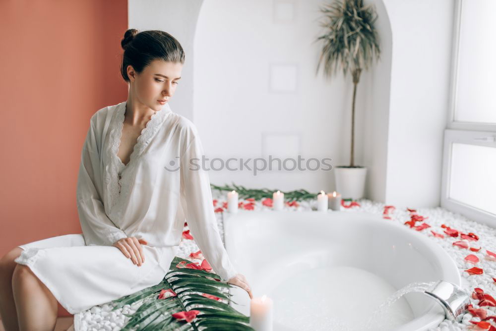 Similar – Image, Stock Photo Woman in work wear in her workshop next to the window