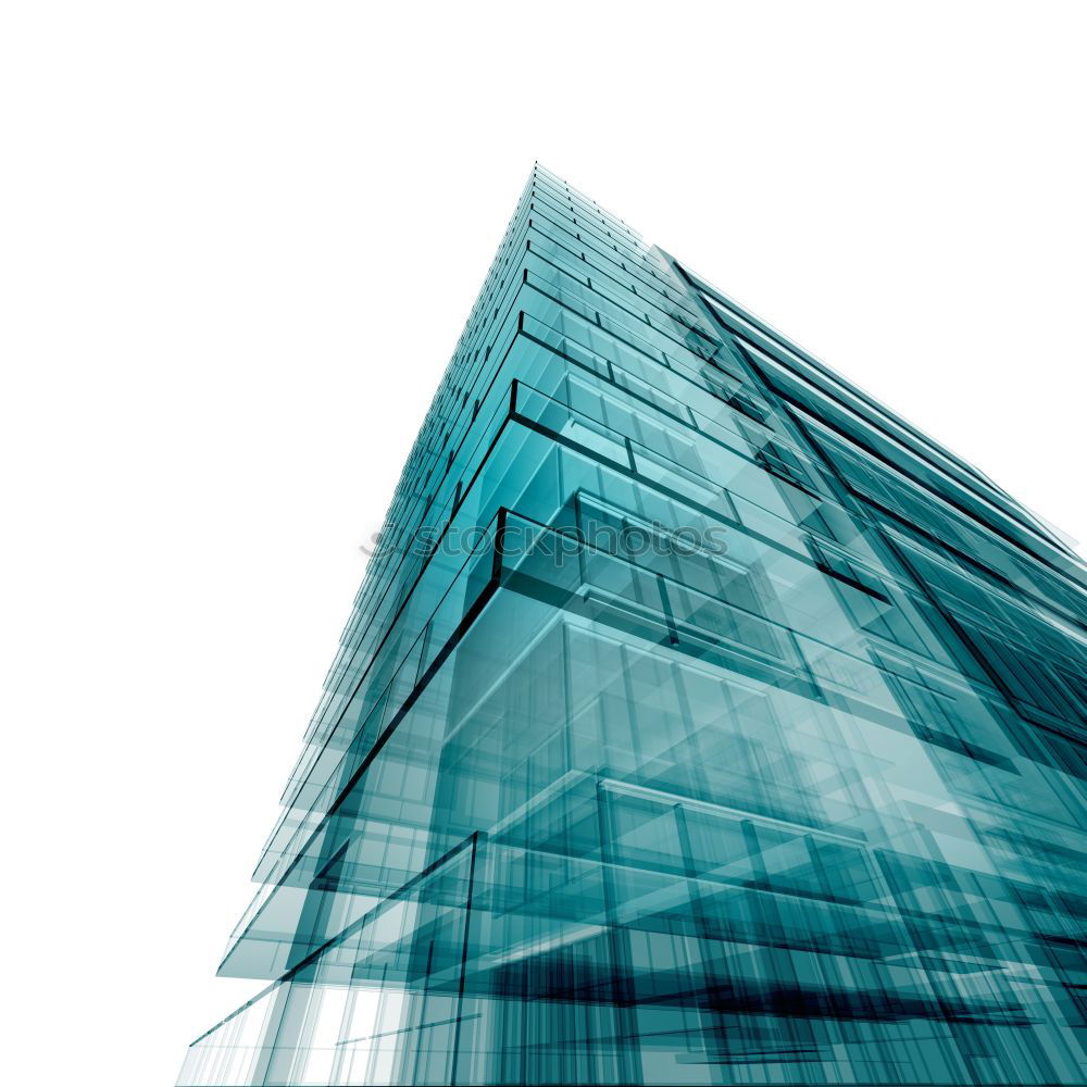 Similar – Image, Stock Photo Steel ‘n’ Glass High-rise