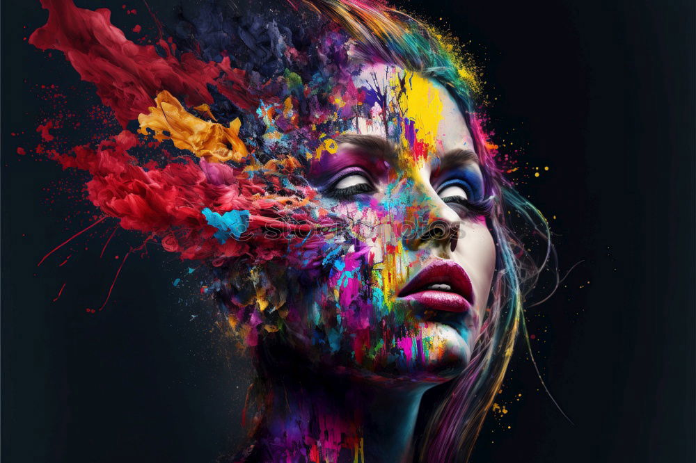 Similar – Image, Stock Photo . Feminine 1 Human being