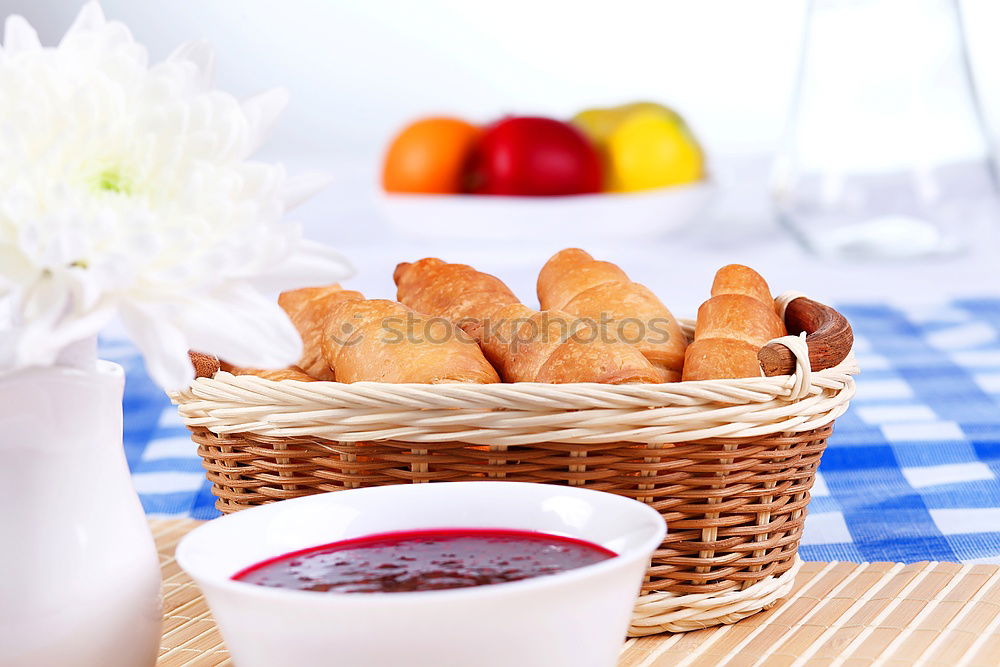 Similar – Image, Stock Photo breakfast Food Fruit Bread