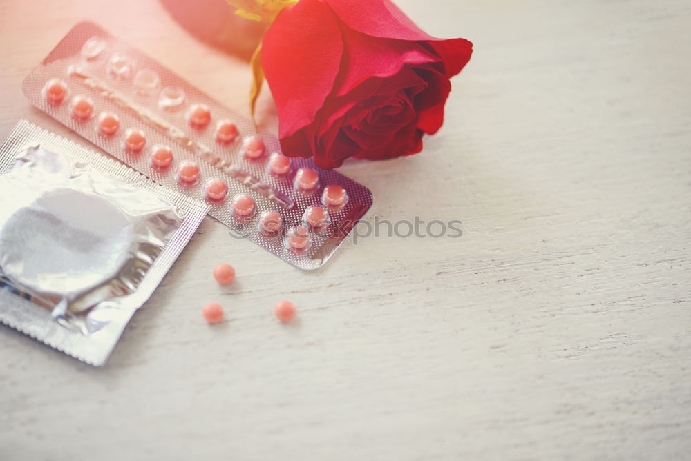 Similar – Foto Bild placebo Tablette rot rund