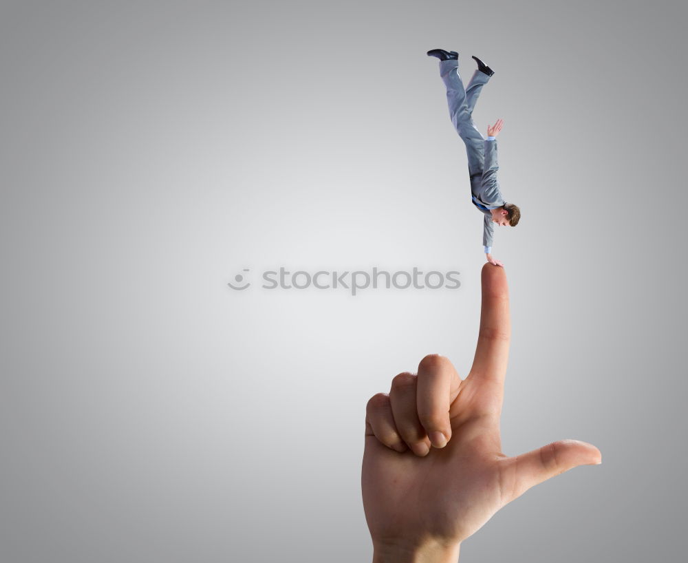 Similar – Image, Stock Photo hand on wall Hand Contact