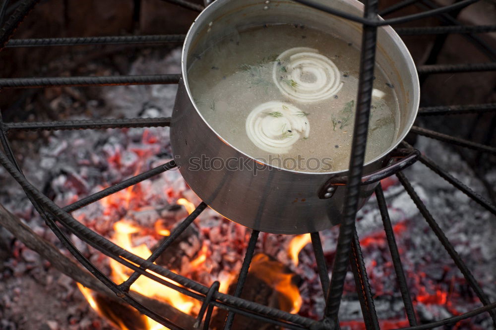 Similar – Image, Stock Photo Grilled fish.